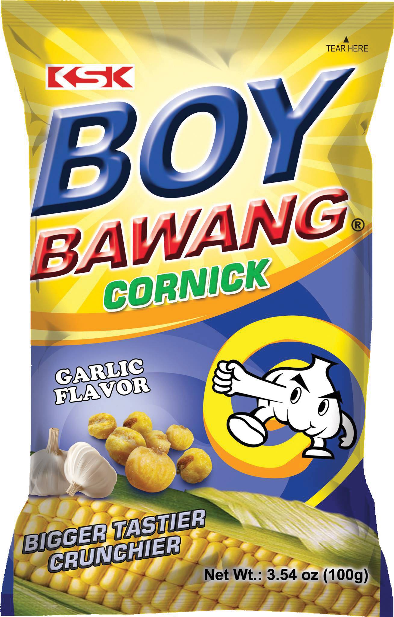 Boy Bawang Cornick (Garlic Flavor): A Crispy Delight!